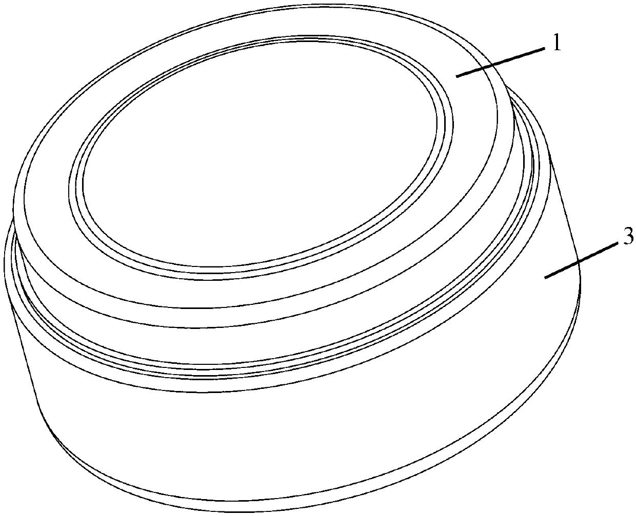 Battery containing soft package battery cell