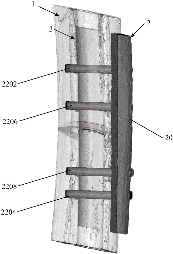 Two-way fixing steel plate and diaphysis fixing system