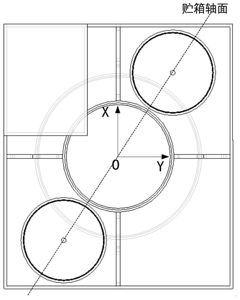 A cryogenic optical satellite configuration suitable for large elliptical frozen orbits under complex illumination conditions