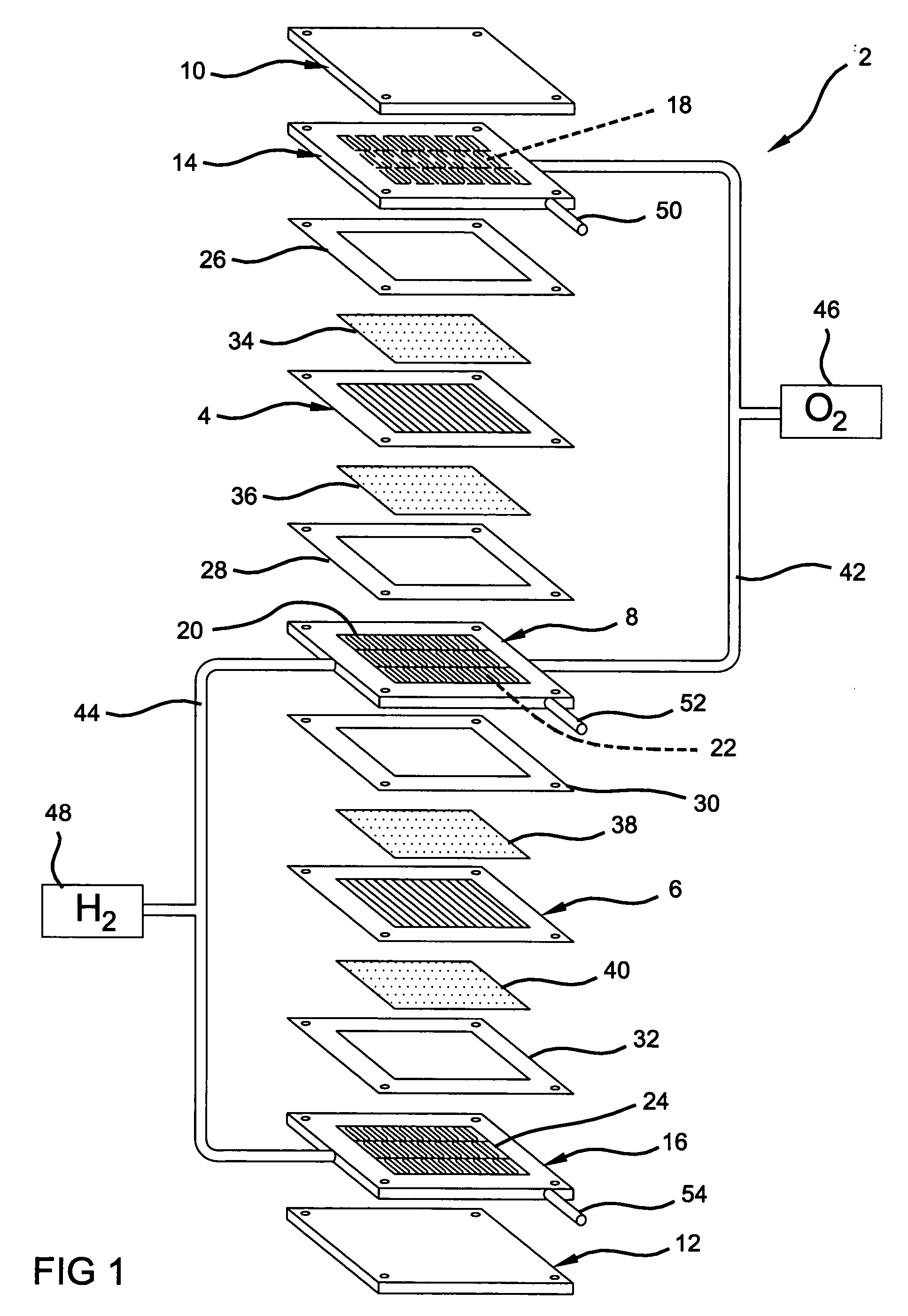 Flow field geometries for improved water management