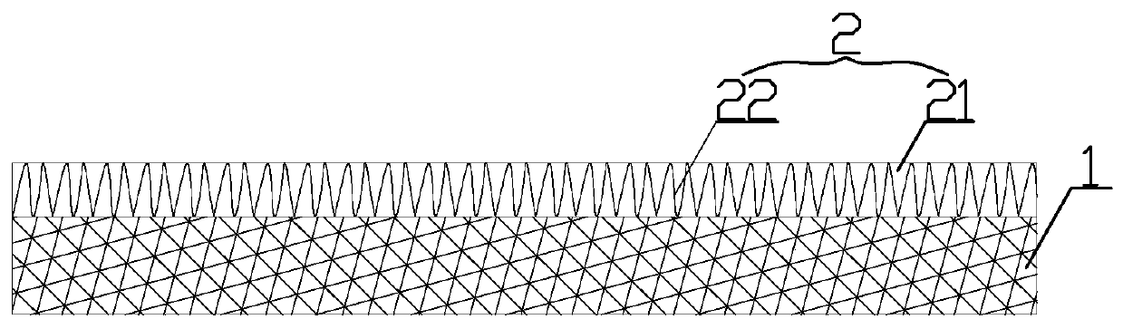 Medical dehumidifying breathable dressing and its processing technology