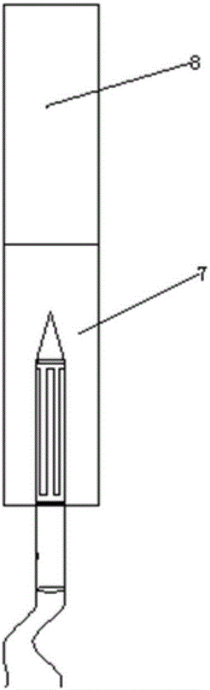 Electrical heating cigarette needle-type heater and preparation method thereof