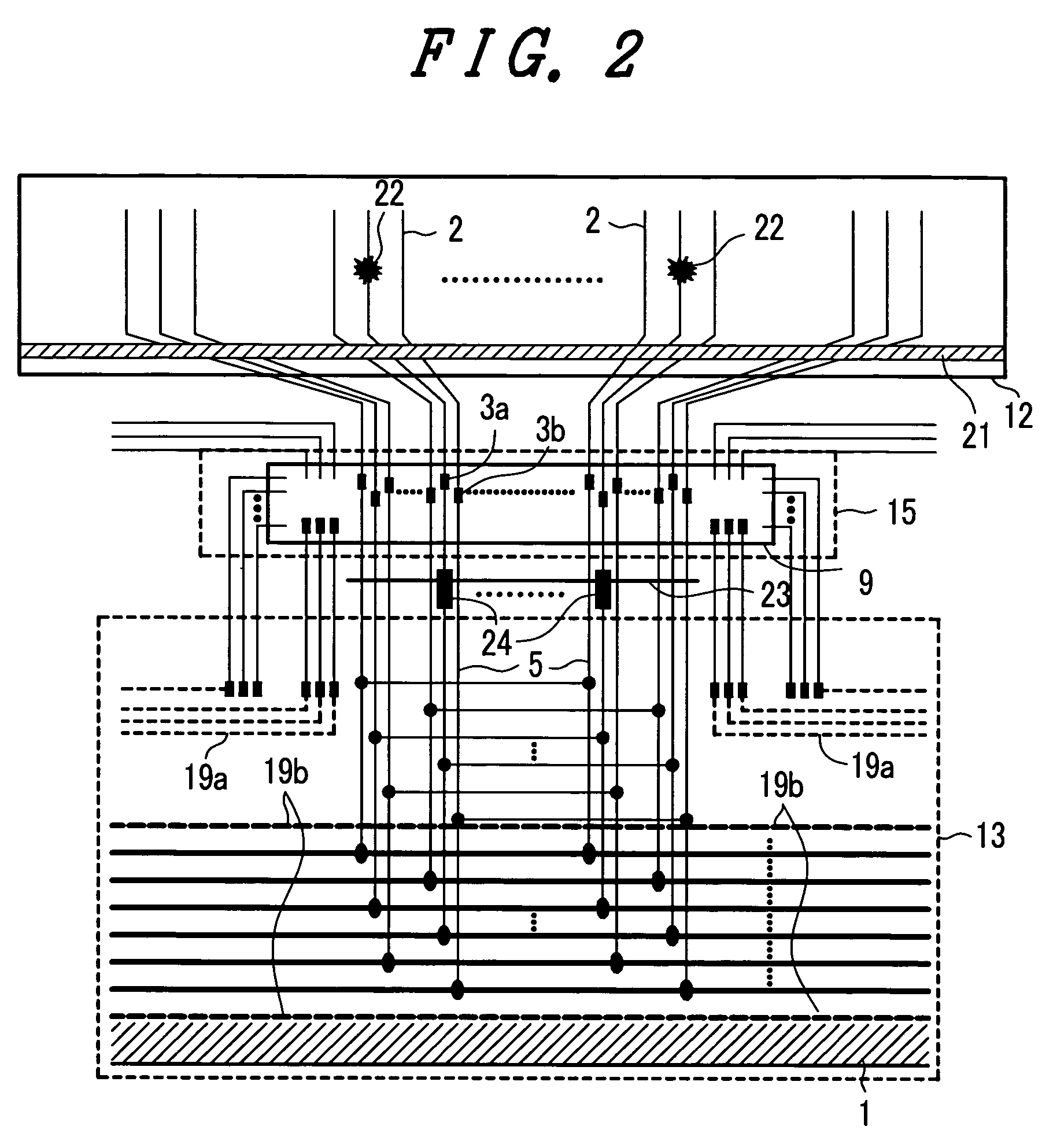 Active matrix type display device