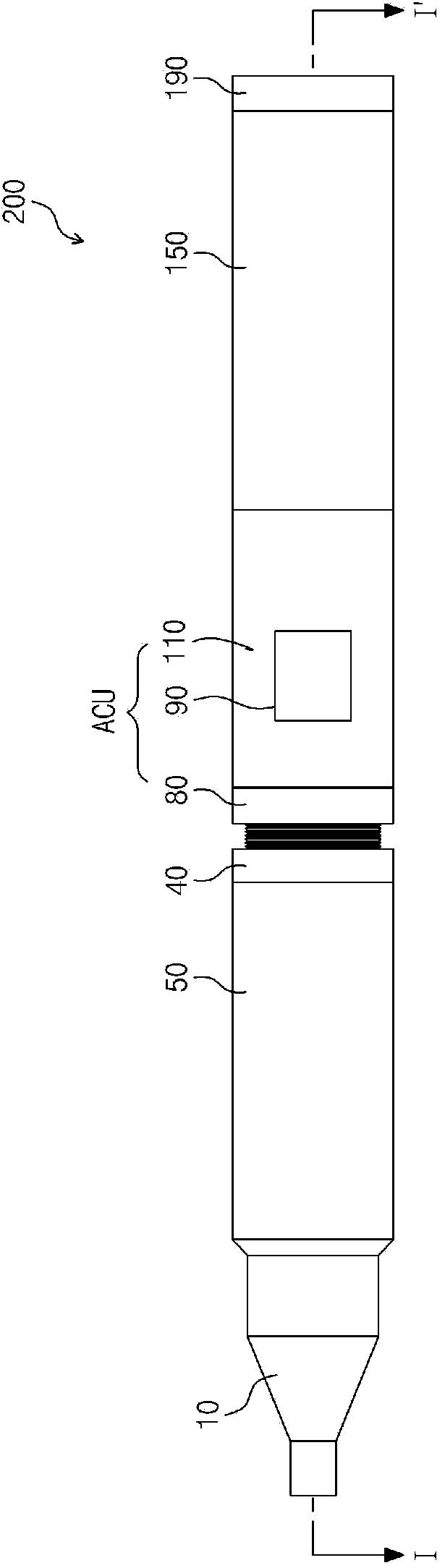 Atomization control unit and a portable atomizing apparatus having the same