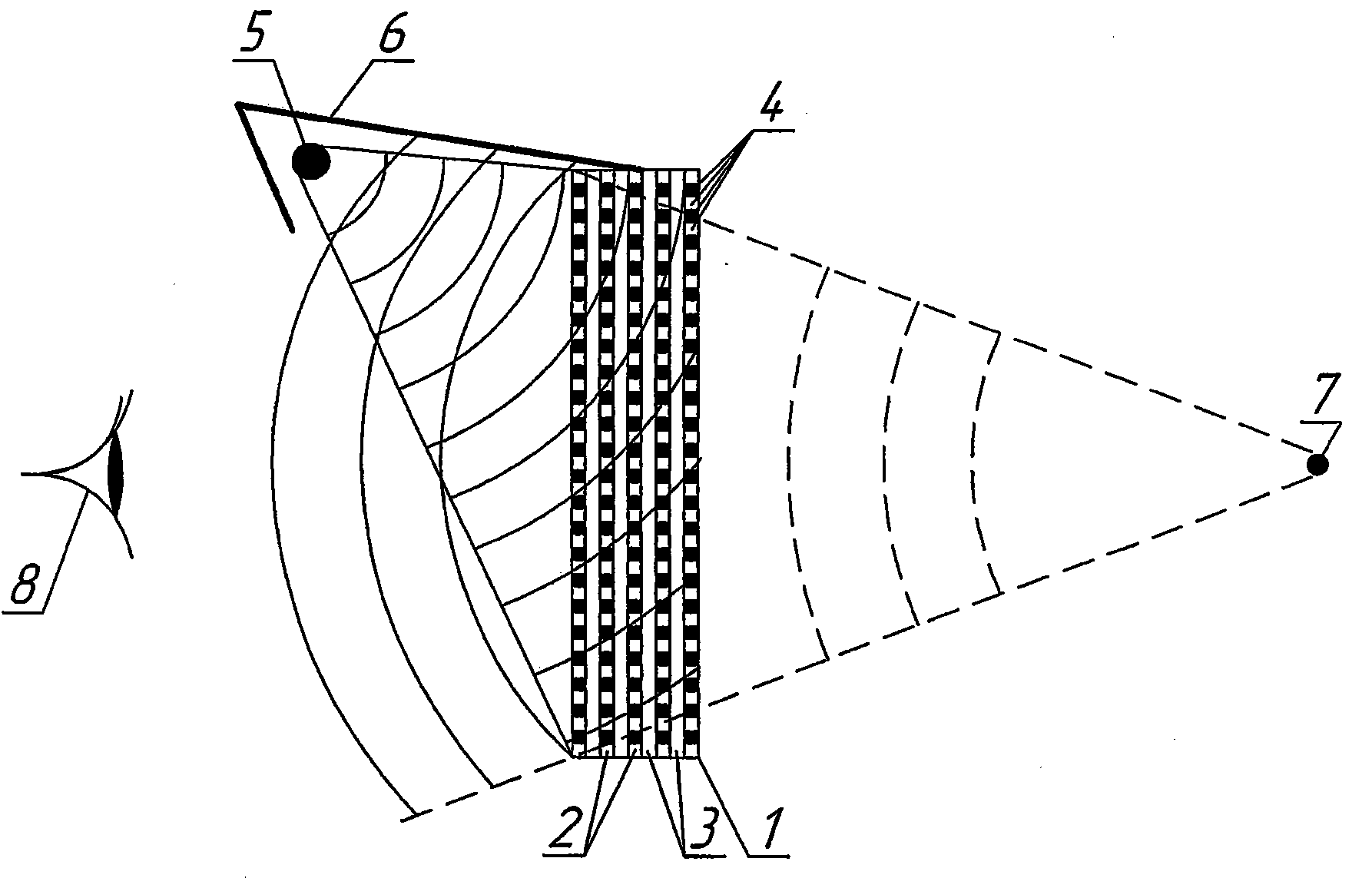 Method for visualizing images and a device for performing the same