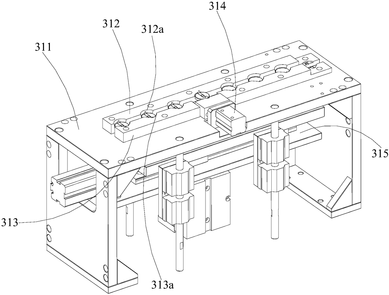 Chip turnover mechanism and thermistor chip welding equipment thereof