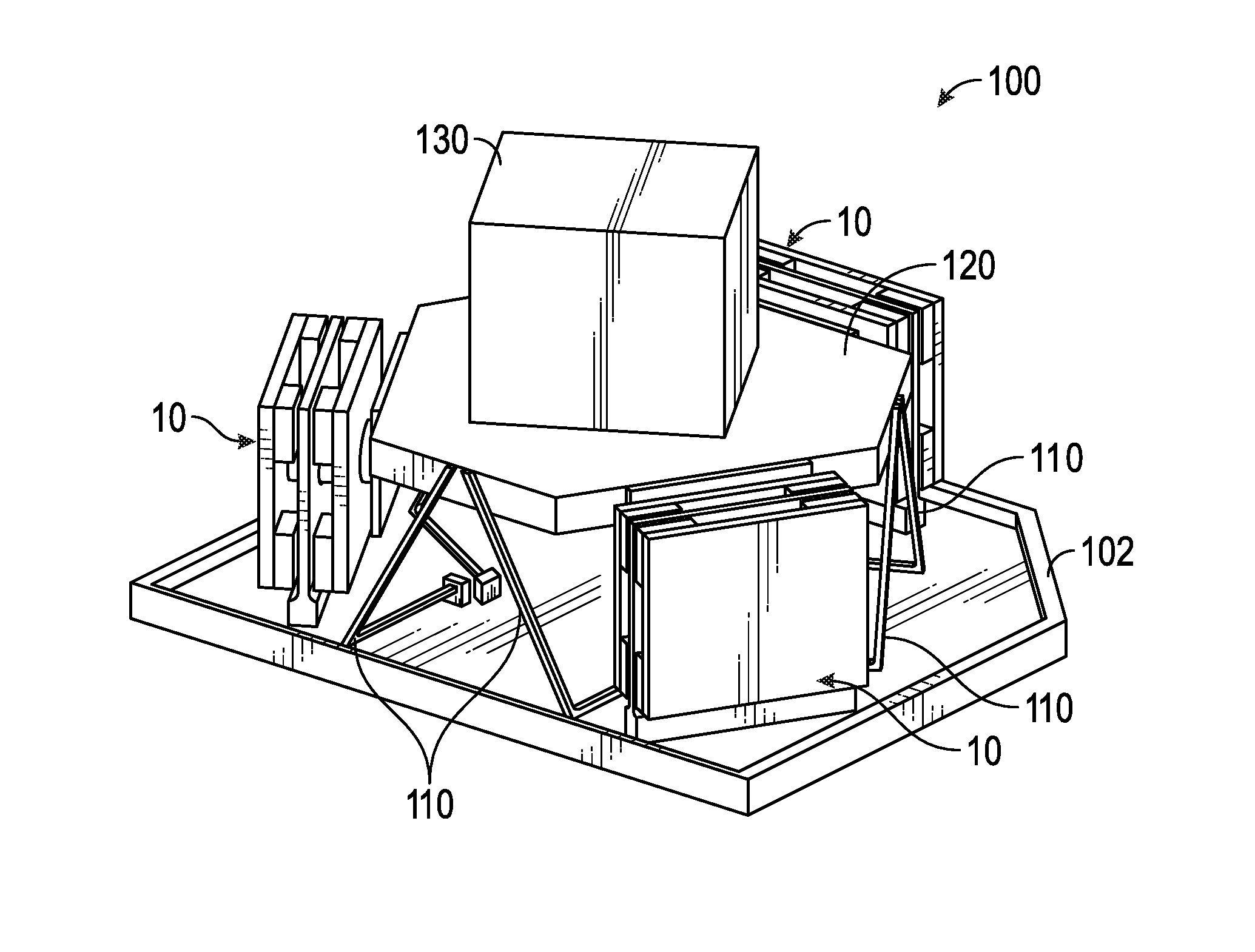 Magnetically damped isolator and pointing mount