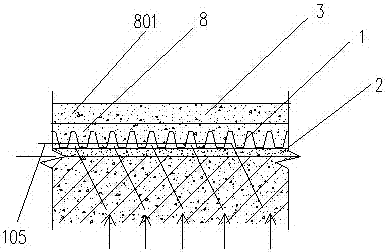 Basement drainage plate and construction method