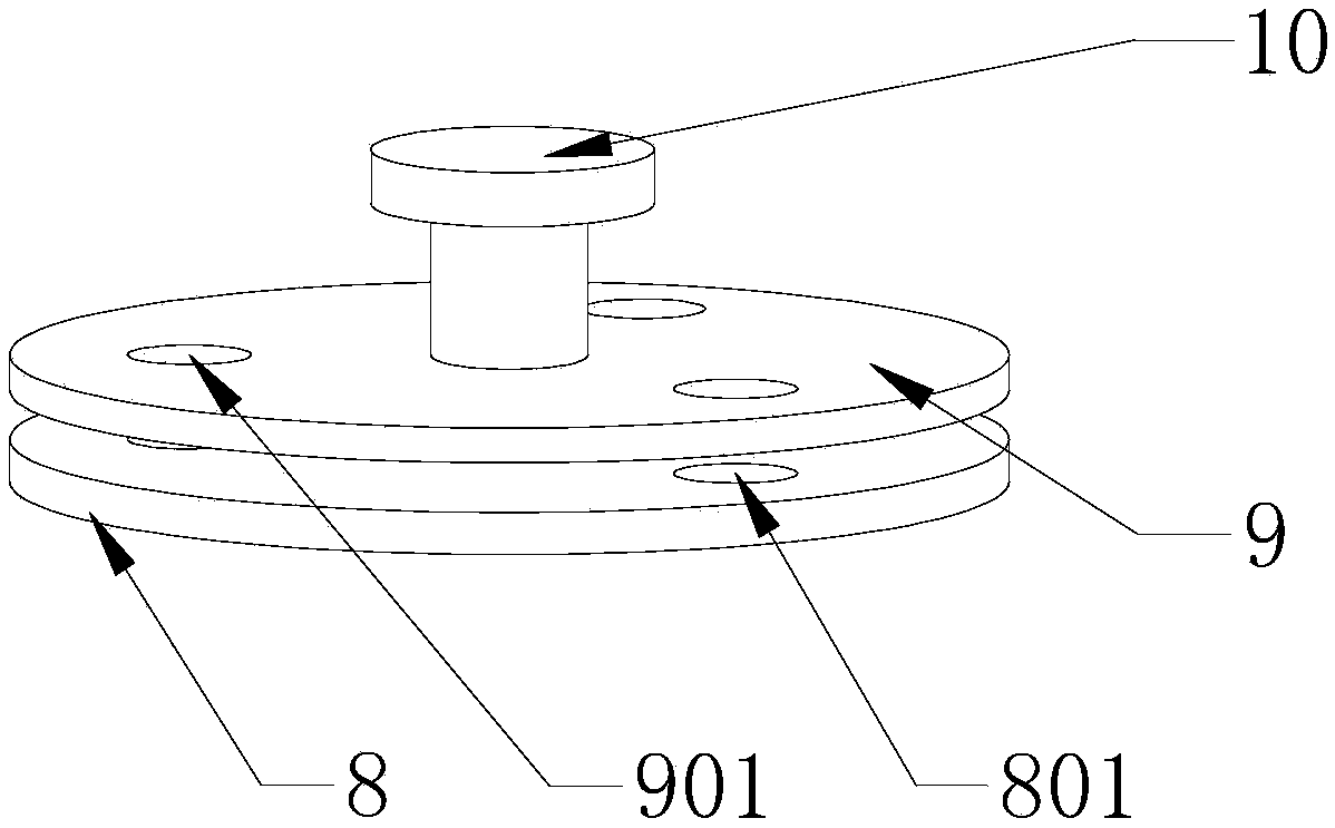 Chemical-experiment protecting cover with safety protection function