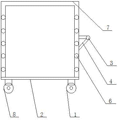 Tension tester lifting transfer device