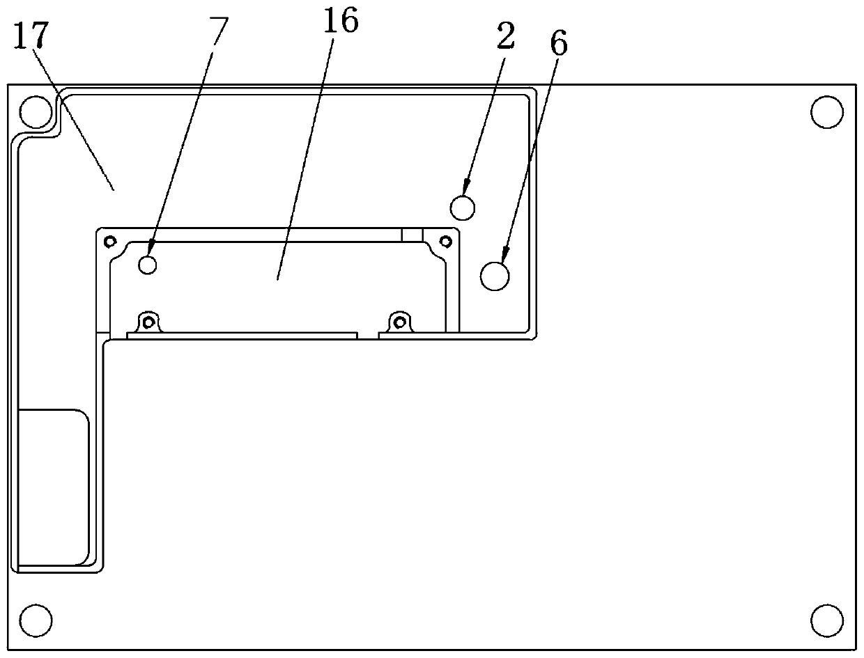 Up-converter module structure