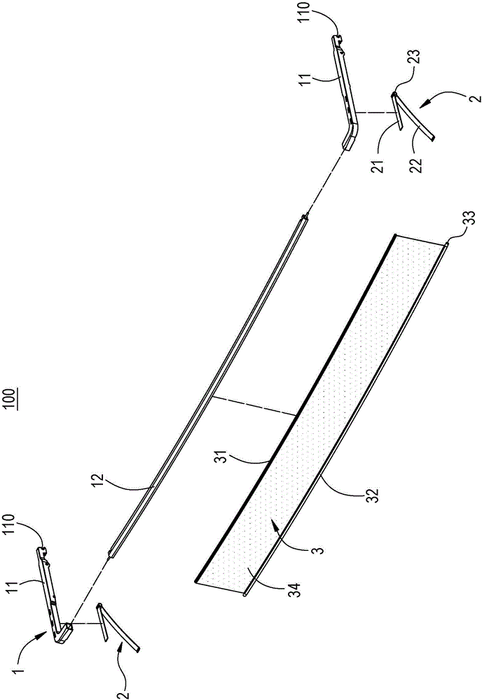 Wind structure of automobile skylight