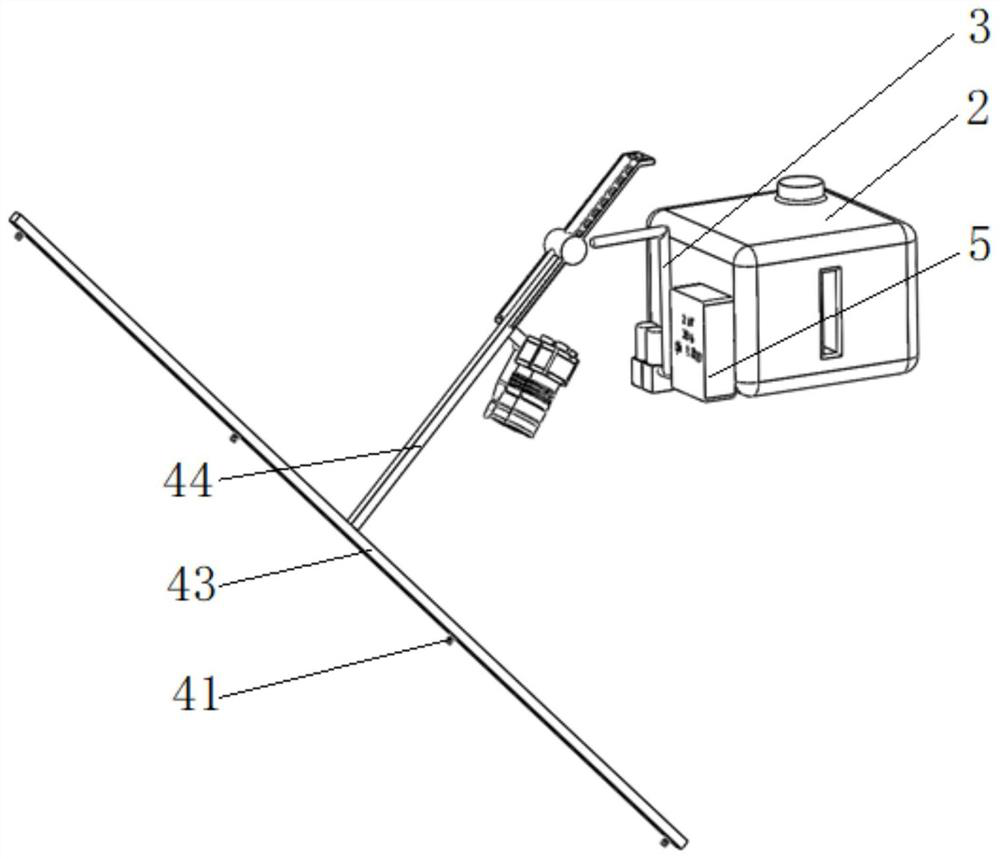 All-terrain photovoltaic cleaning system based on large-load unmanned aerial vehicle