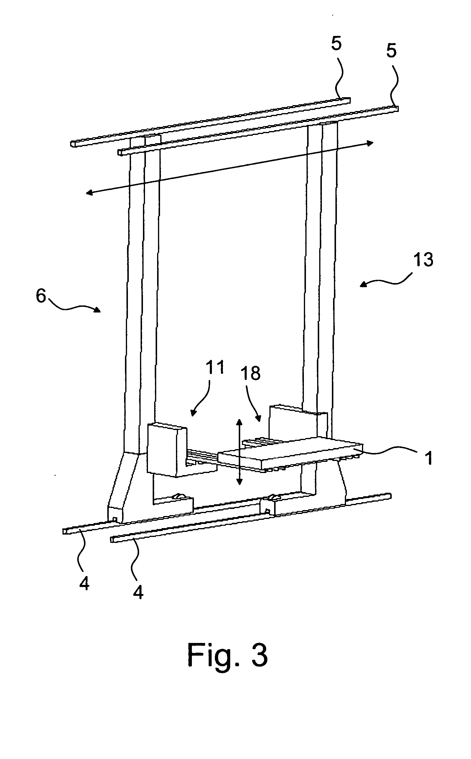 System of several stacker cranes, and a method for controlling the same