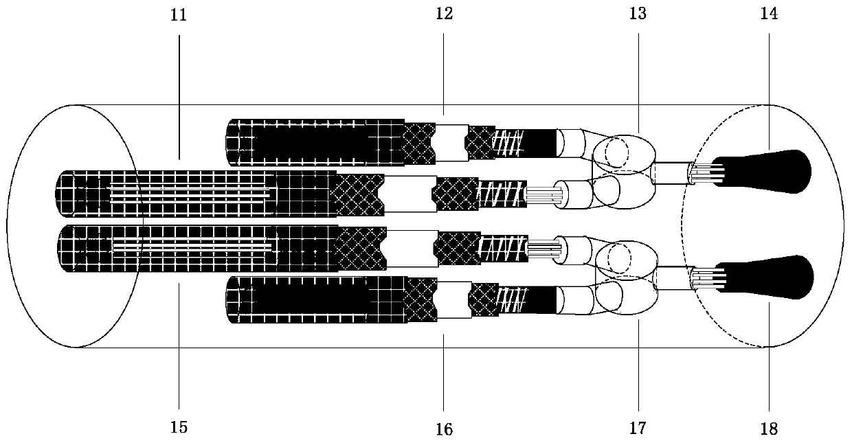 A true-sight infrared industrial endoscope and its imaging method