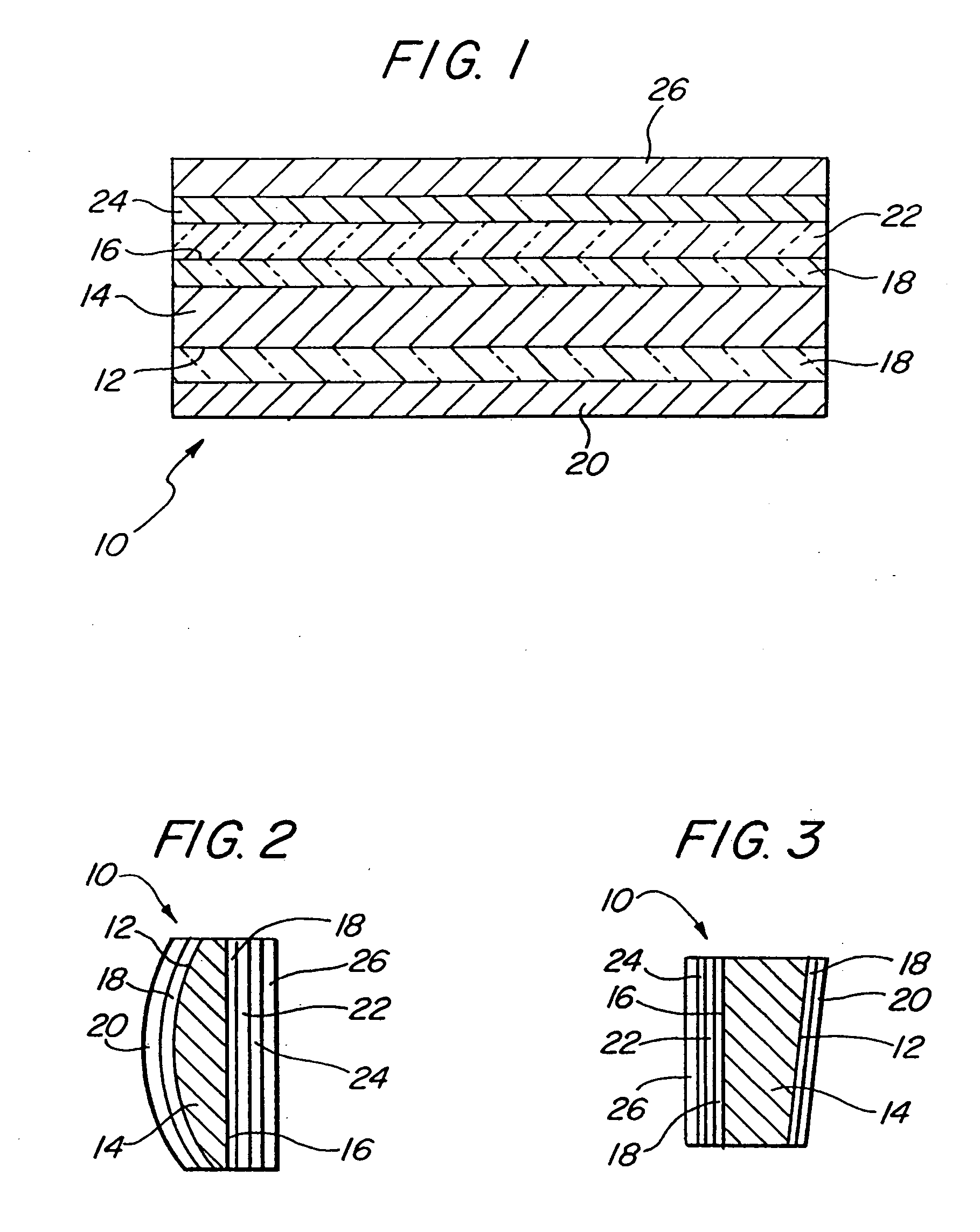 Transparent plastic optical components and abrasion resistant polymer substrates and methods for making the same