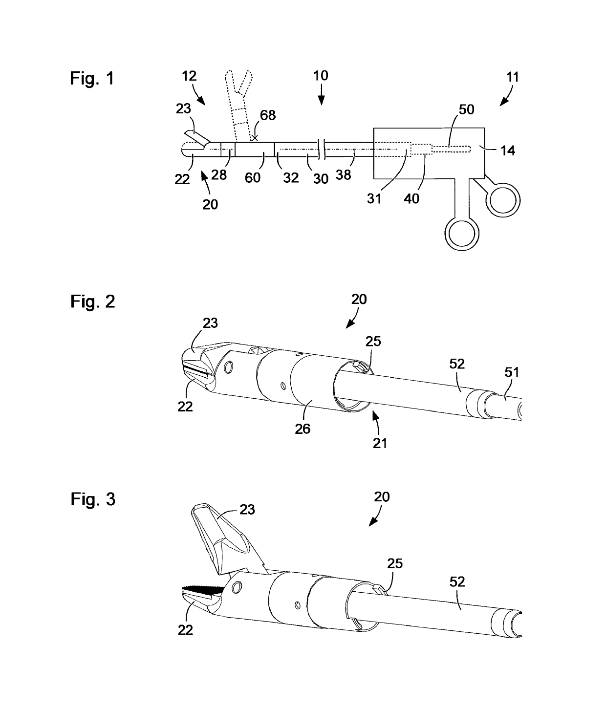 Medical instruments with bendable shaft