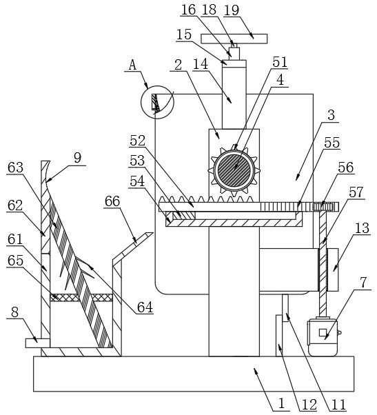 Easy pouring and splash-proof melting furnace