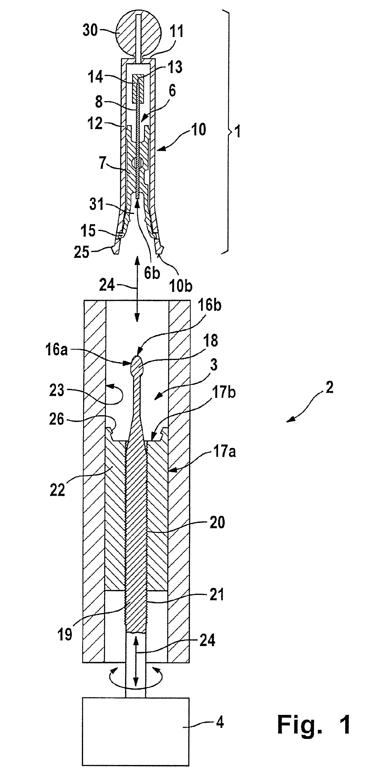 Puncturing system for withdrawing a body fluid