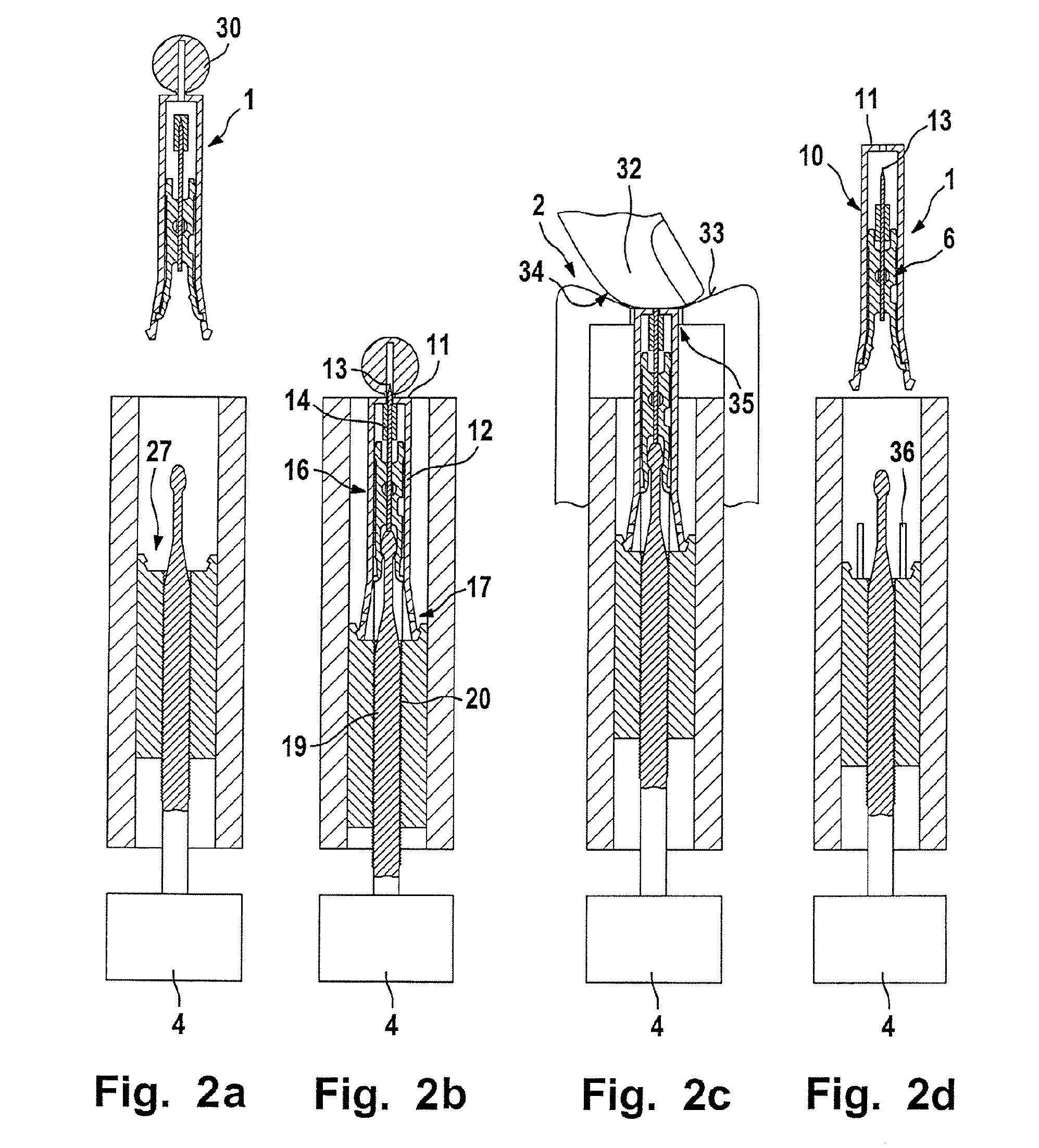 Puncturing system for withdrawing a body fluid