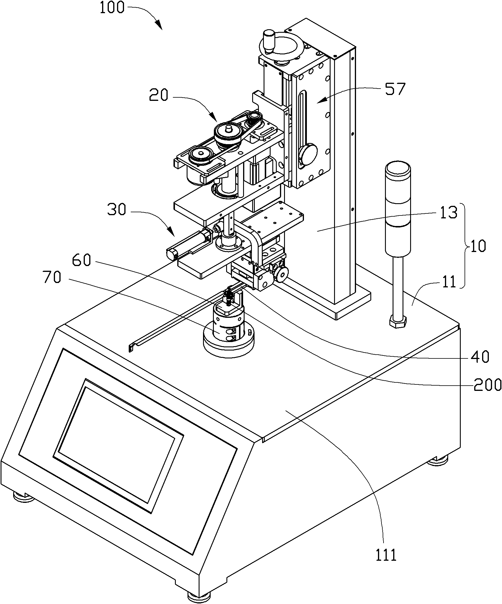 Torque testing device