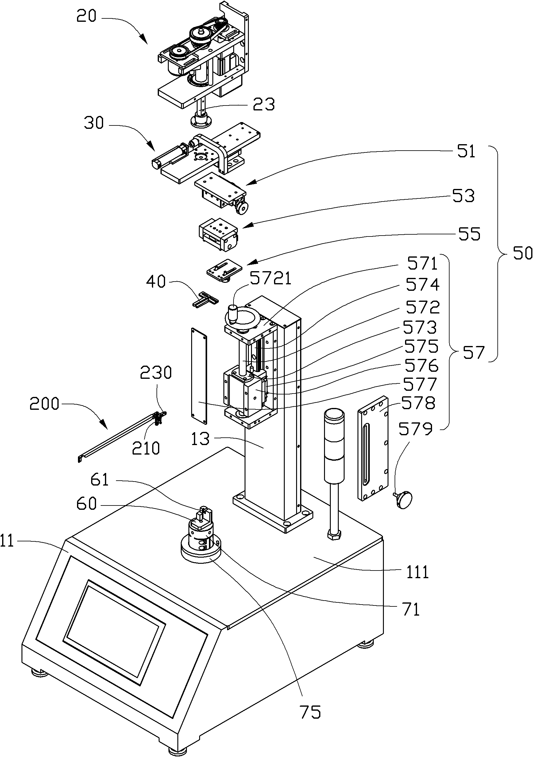 Torque testing device