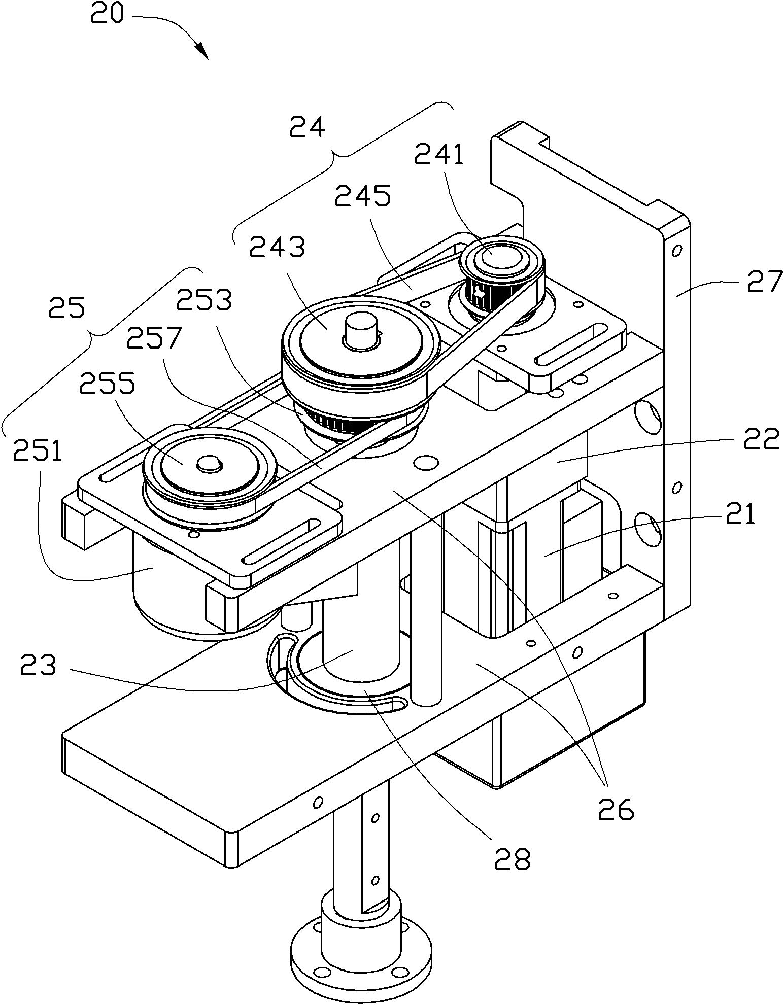 Torque testing device