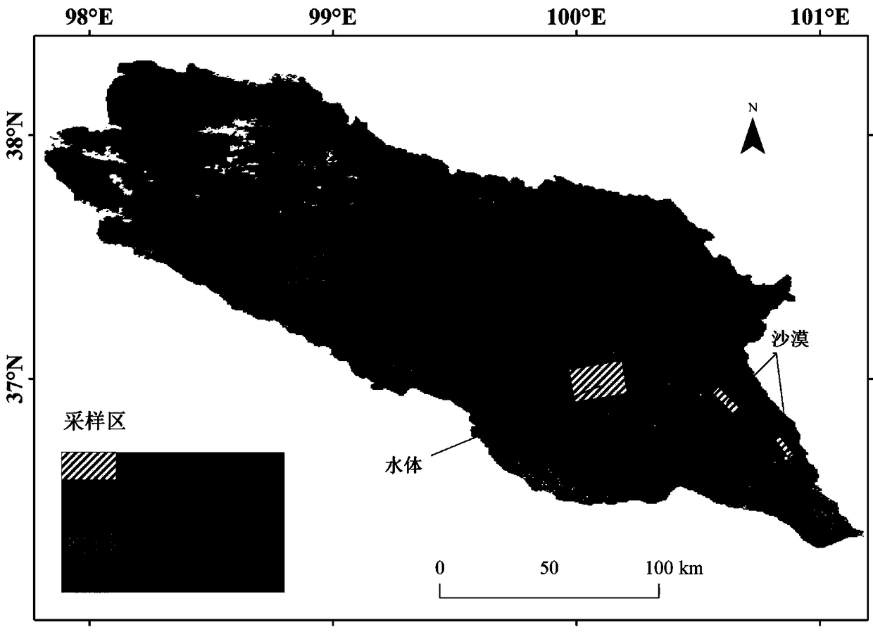 Satellite remote sensing estimation method for surface soil moisture capable of removing vegetation cover influence