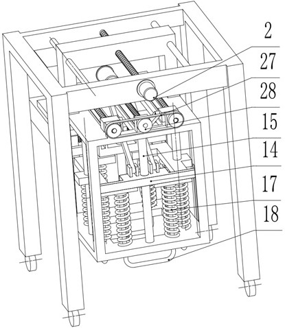 A device for transplanting flower and grass seedlings