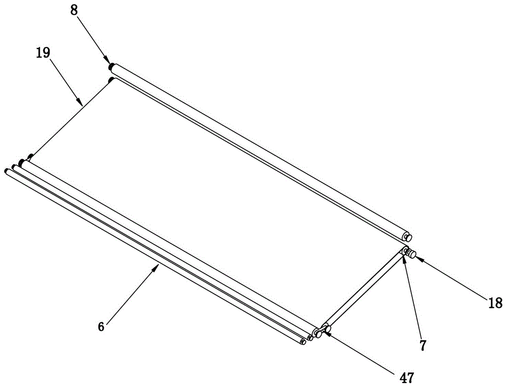 3D polyester fiber mattress production line and mattress production method thereof