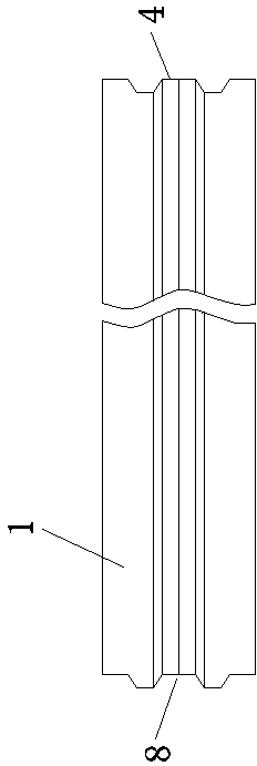 External wall panel for building, assembled external wall panel for building, and construction method of assembled external wall panel