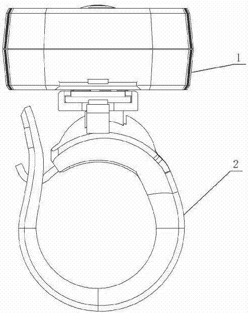 Automatic bicycle safety indication lamp