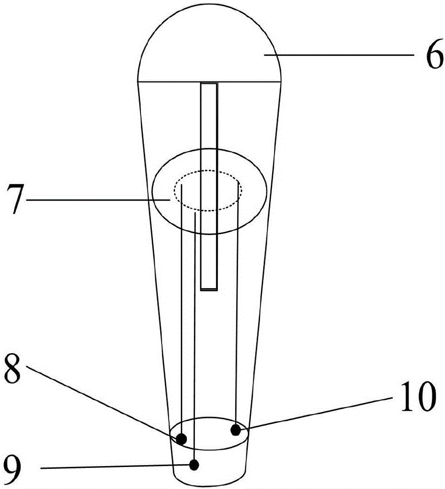 Full-drive-by-wire four-wheel steering angle measuring system suitable for operating lever control