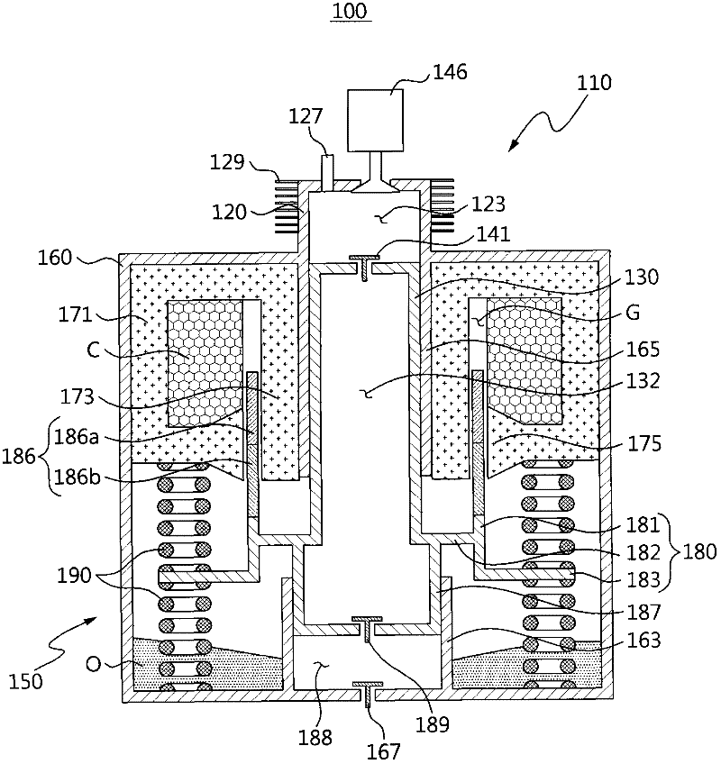 Small-size light-weight linear generator system possessing double-stroke free piston motor