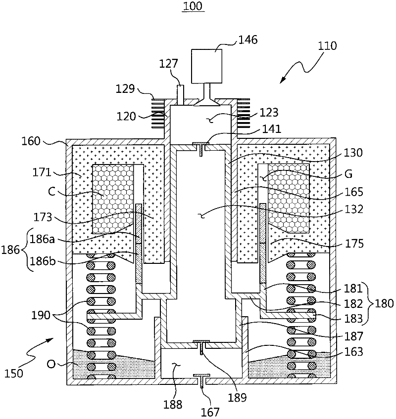 Small-size light-weight linear generator system possessing double-stroke free piston motor