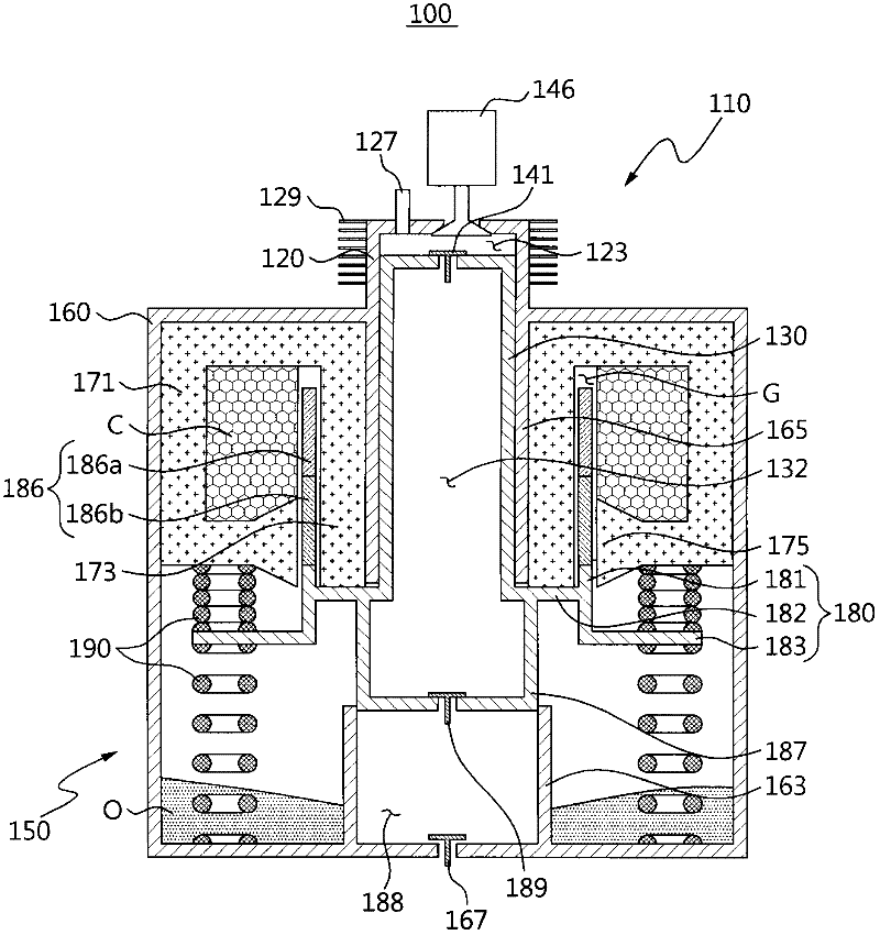 Small-size light-weight linear generator system possessing double-stroke free piston motor