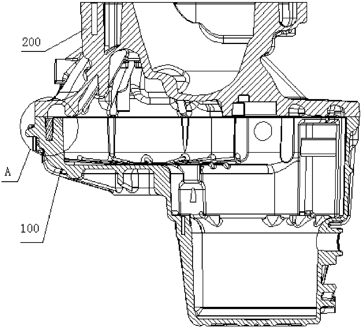 Transmission and automobile