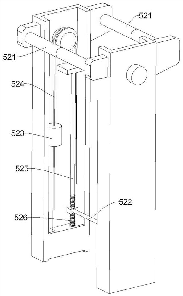 Winding assembly for continuous foaming material