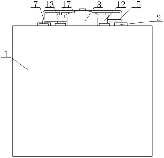 Temperature-controllable thermal insulation heating device for hydrogen supply and hydrogen return of fuel cell