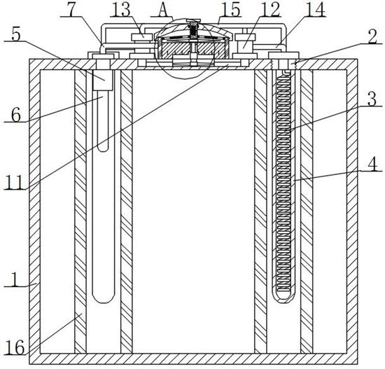 Temperature-controllable thermal insulation heating device for hydrogen supply and hydrogen return of fuel cell