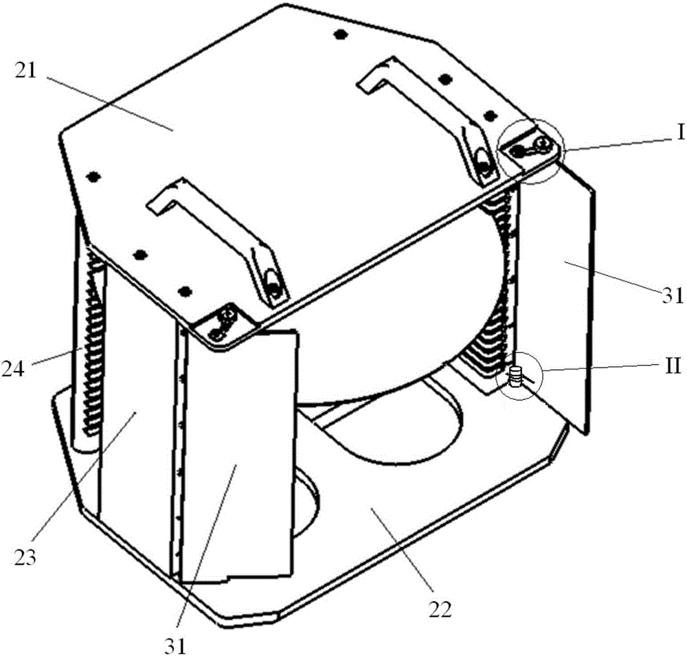 Cassette positioning device and semiconductor processing equipment