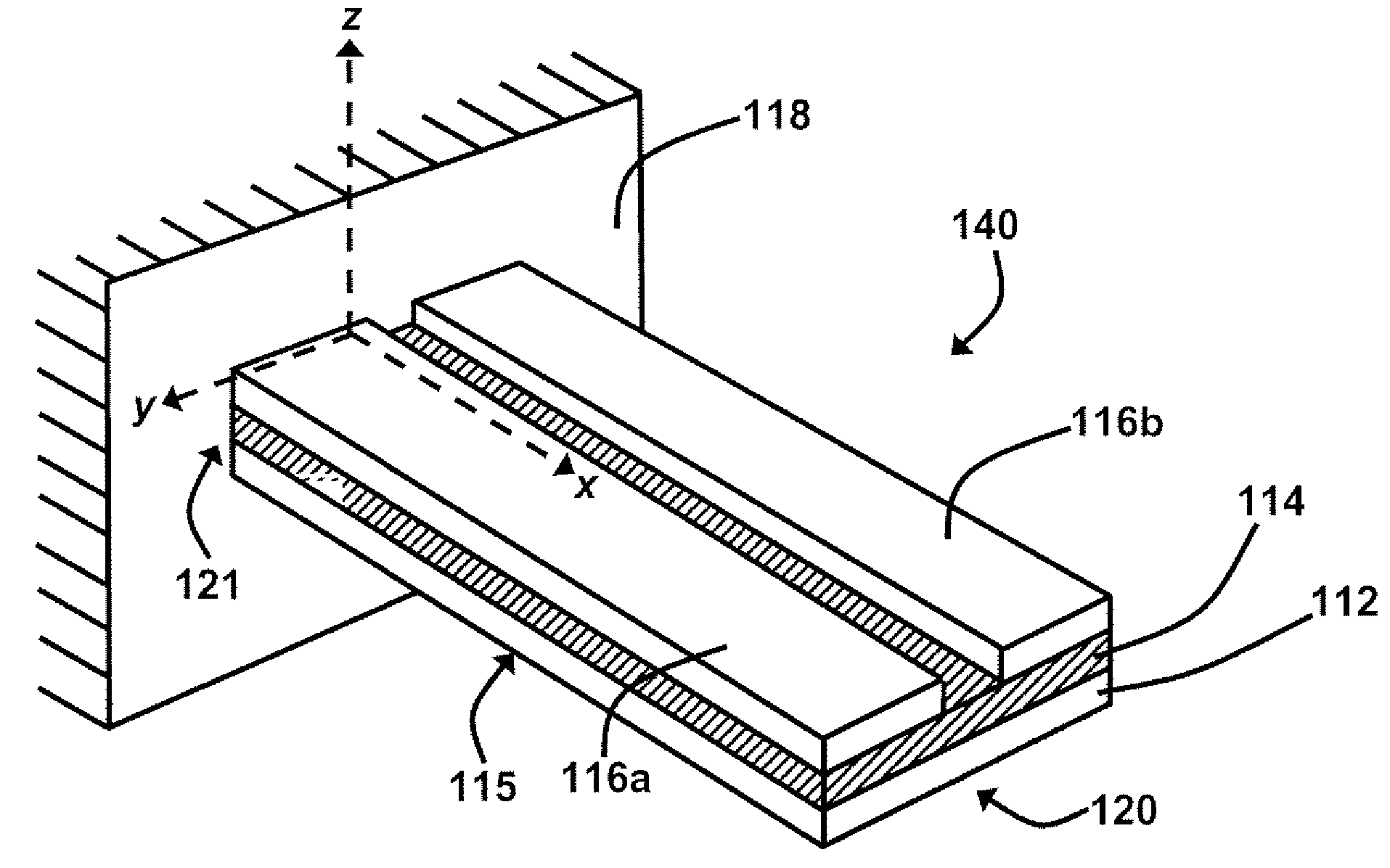 Lateral piezoelectric driven highly tunable micro-electromechanical system (MEMS) inductor