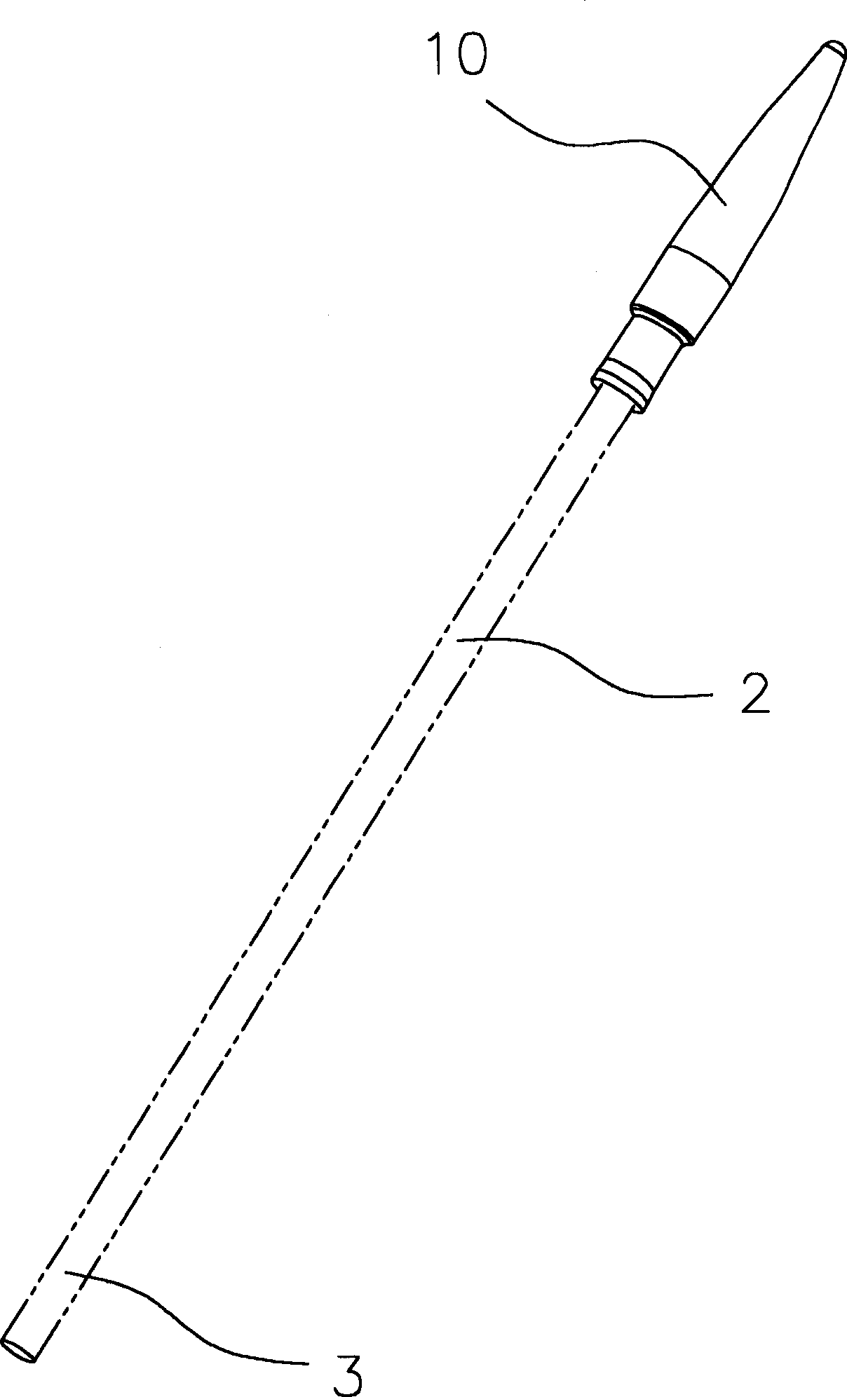 Injection moulding method for stylus