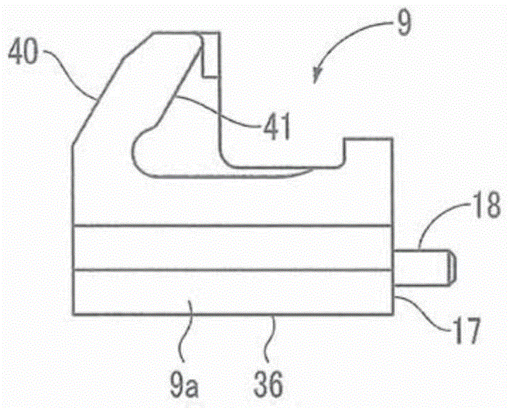 Sliding core device