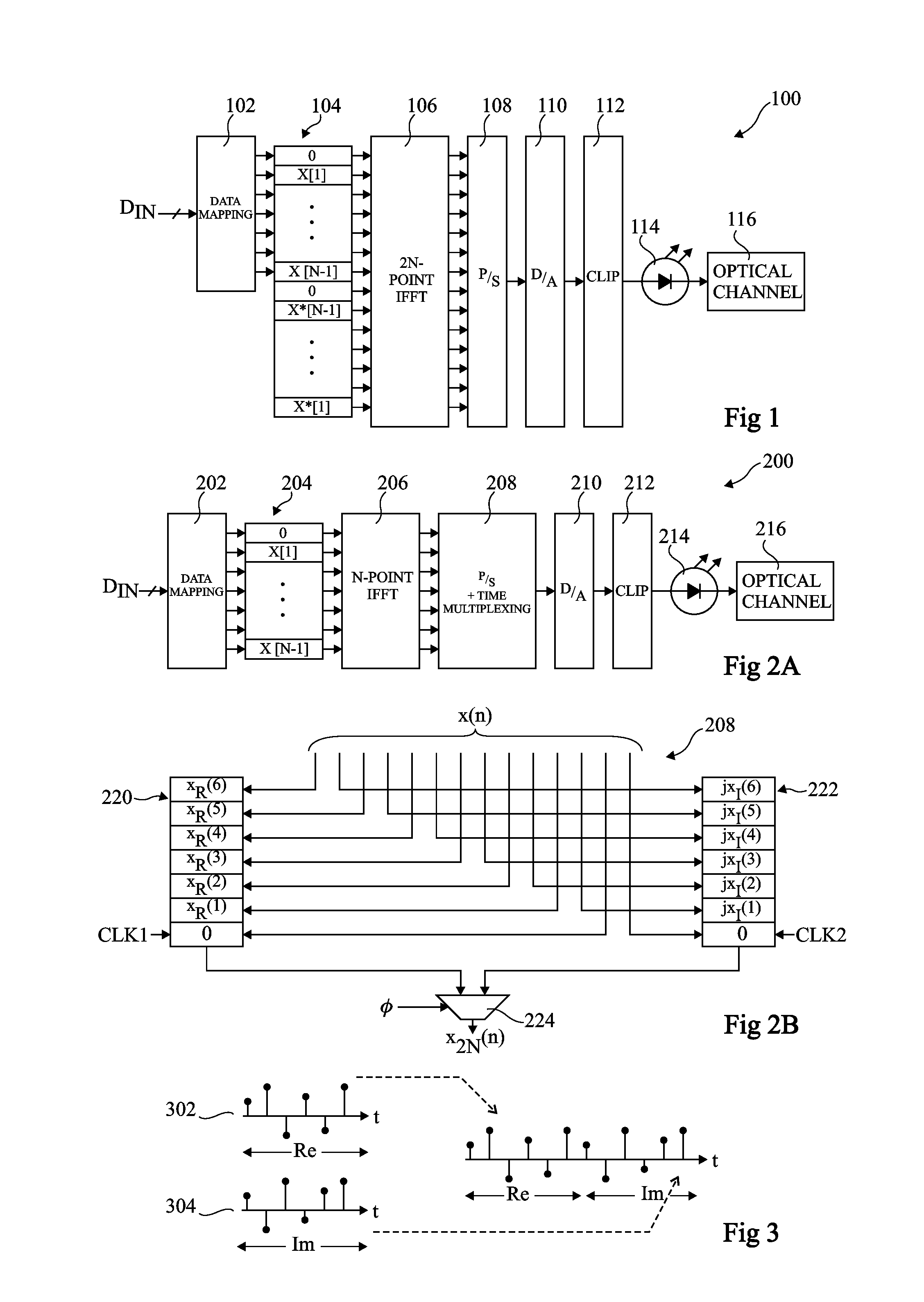 Real time OFDM transmission system