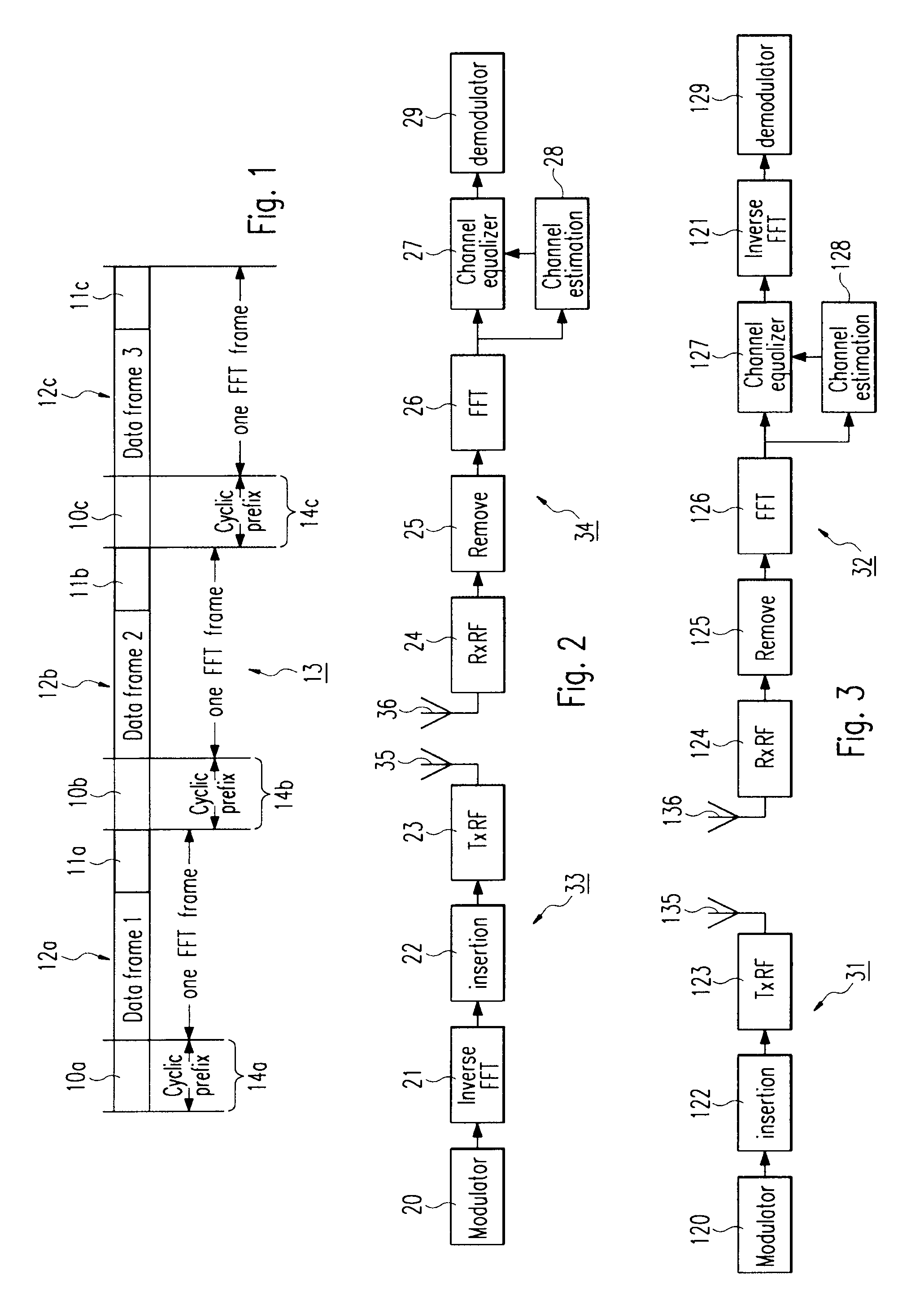 Wireless system using a new type of preamble for a burst frame