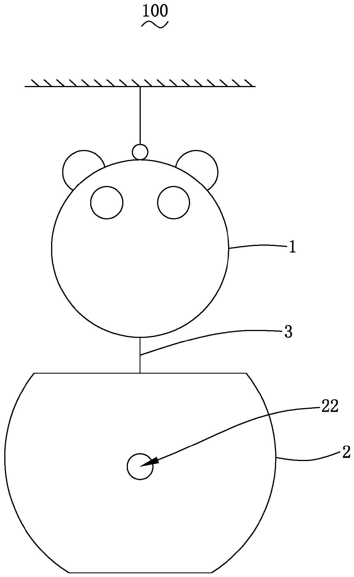 Vehicle-mounted defogging doll