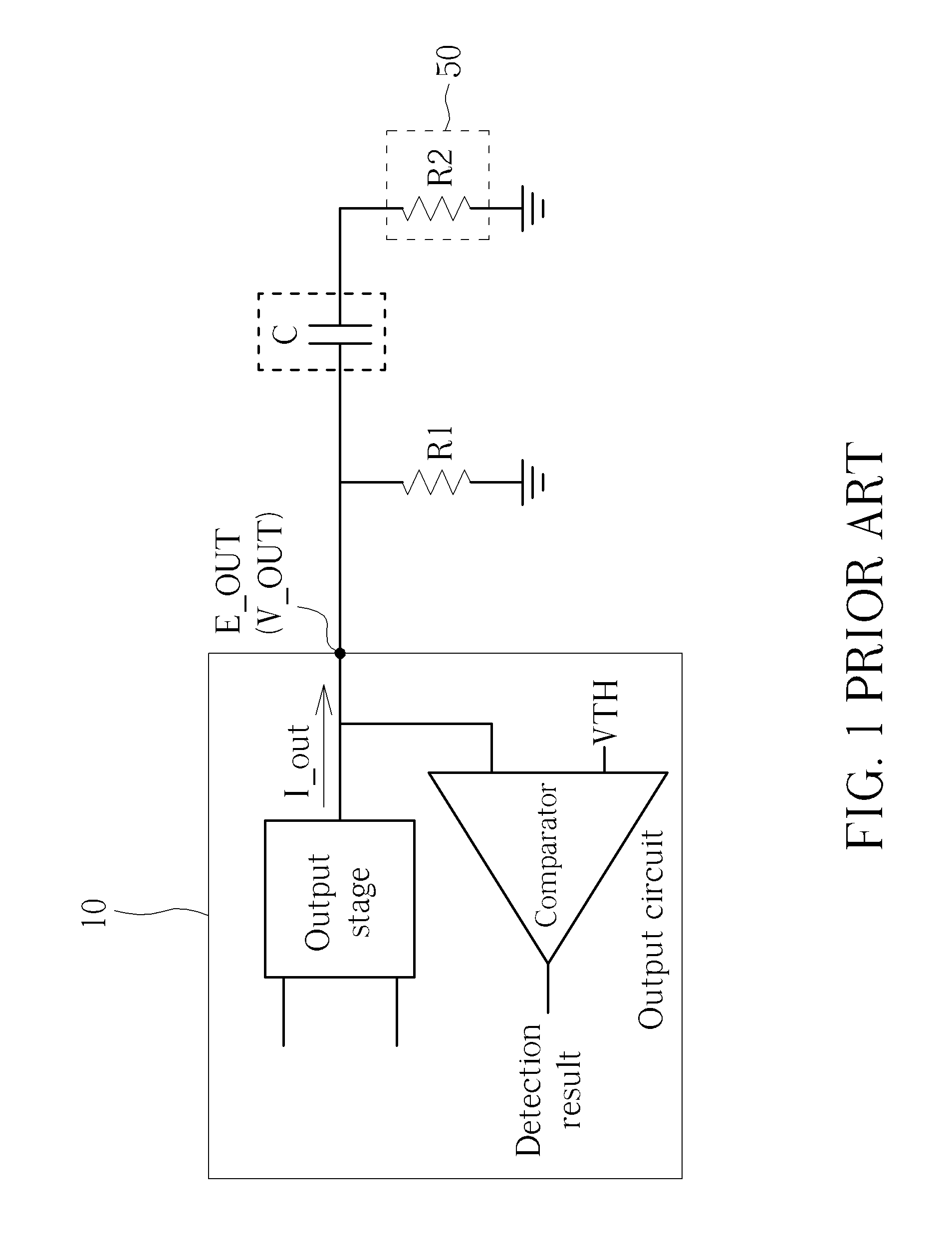 Output circuit and method for detecting whether load connected to connection port corresponding to output circuit