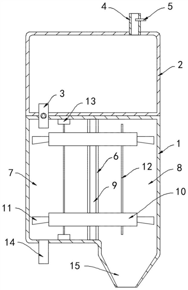 Air desulfurization and dust reduction equipment for underground engineering construction