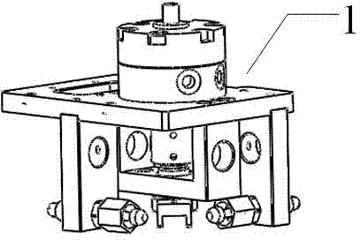 Blanking taking and placing mechanism